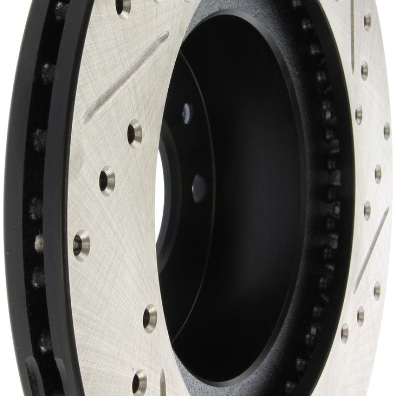 Stoptech 127.45051R - STO127.45051R - StopTech Slotted & Drilled Sport Brake Rotor - Shipped in Europe - Tuningsupply.com