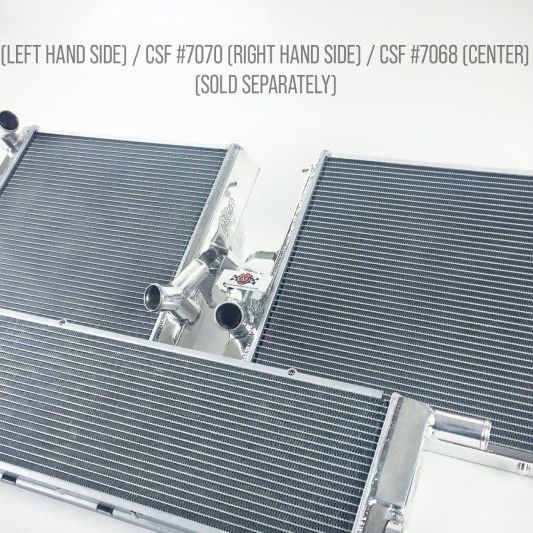 CSF 7068 - CSF7068 - CSF Porsche 911 Turbo/GT3 RS/GT4 (991) Center Radiator - Shipped in Europe - Tuningsupply.com