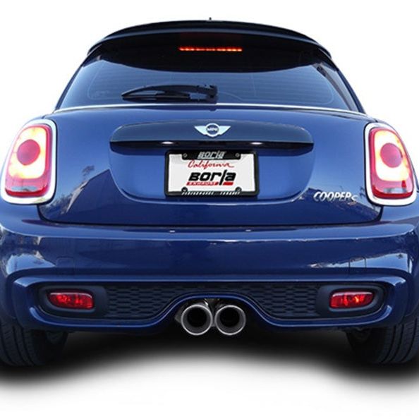 Borla 11915 - BOR11915 - Borla 14-15 Mini Cooper S F56 2.0L Turbo AT/MT FWD 2DR 2.5in S-Type Rear Section Exhaust 4in Tips - Shipped in Europe - Tuningsupply.com