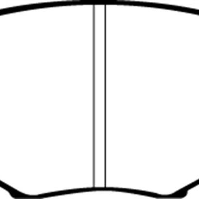EBC DP31002C - EBCDP31002C - EBC 94-01 Mazda Miata MX5 1.8 Redstuff Front Brake Pads - Shipped in Europe - Tuningsupply.com