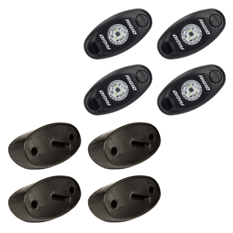 Rigid Industries 400233 - RIG400233 - Rigid Industries Rock Light Kit- Blue (4 lights) - Shipped in Europe - Tuningsupply.com