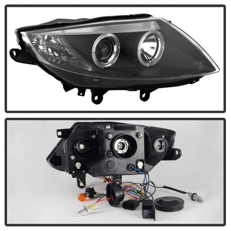 SPYDER 5029676 - SPY5029676 - Spyder BMW Z4 03-08 Projector Headlights Xenon/HID Model Only - LED Halo Black PRO-YD-BMWZ403-HID-BK - Shipped in Europe - Tuningsupply.com