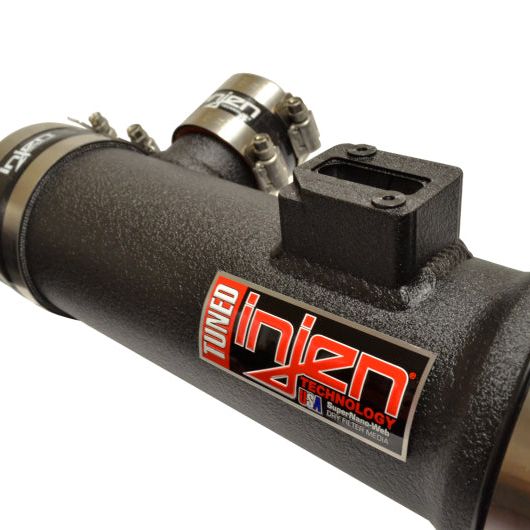 Injen PF1953WB - INJPF1953WB - Injen 16-19 Nissan Titan 5.6L Wrinkle Black Power-Flow Air Intake System - Shipped in Europe - Tuningsupply.com