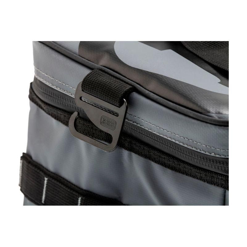 ARB 10100376 - ARB10100376 - ARB Cooler Bag Charcoal w/ Red Highlights 15in L x 11in W x 9in H Holds 22 Cans - Shipped in Europe - Tuningsupply.com