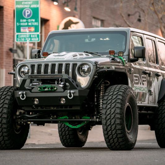 DV8 Offroad HLCJL-02 - DVEHLCJL-02 - DV8 Offroad 18-22 Jeep Gladiator Wrangler LED Projector Headlights - Shipped in Europe - Tuningsupply.com