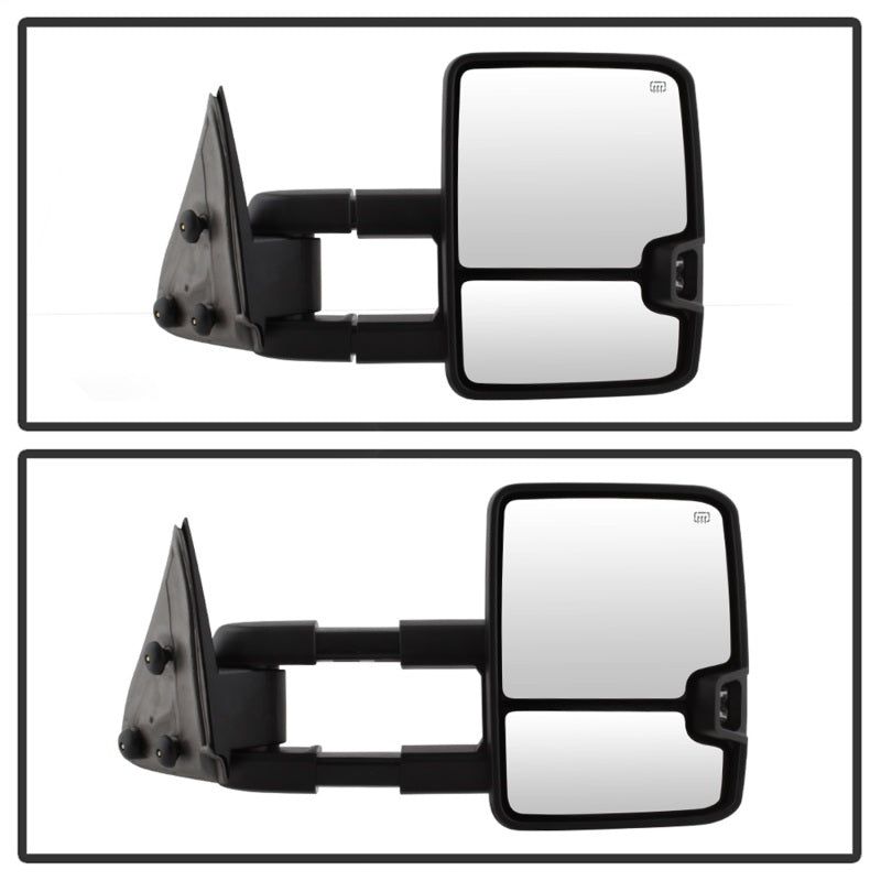 SPYDER 9936715 - SPY9936715 - xTune Chevy Silverado 03-06 G2 Heated Smoke LED Signal Telescoping Mirrors MIR-CS03S-G2-PWH-SM-SET - Shipped in Europe - Tuningsupply.com