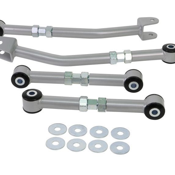 Whiteline KTA124 - WHLKTA124 - Whiteline 98-08 Subaru Legacy Liberty Rear Lower Control arm-adjust toe/camber - Shipped in Europe - Tuningsupply.com