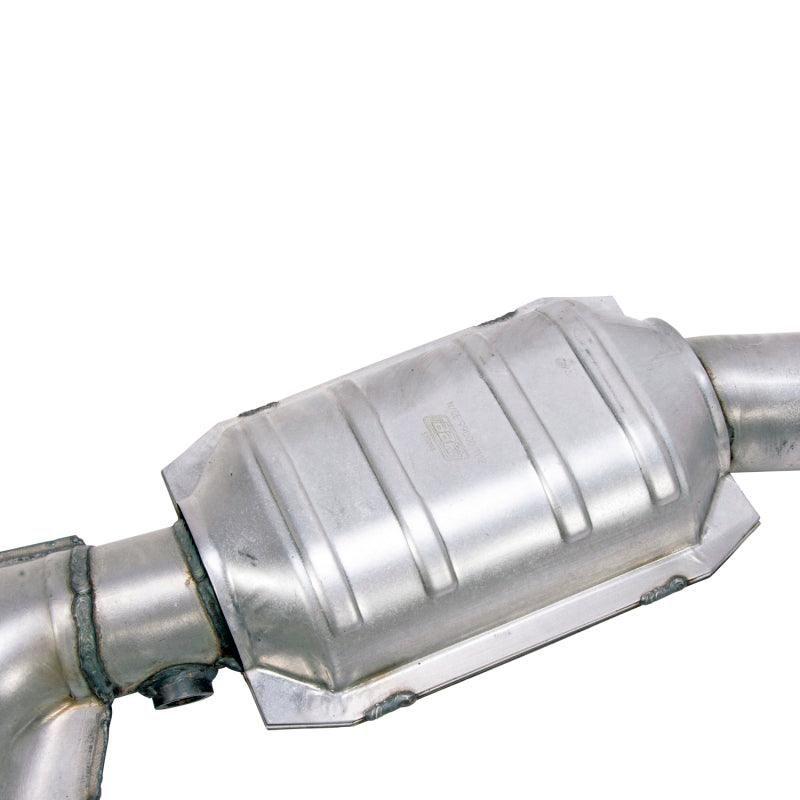 BBK 1638 - BBK1638 - BBK 96-04 Mustang 4.6 GT / Cobra Short Mid X Pipe w Catalytic Converters 2-1/2 For Long Tube Headers - Shipped in Europe - Tuningsupply.com