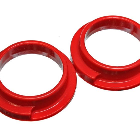 Energy Suspension 15.6103R - ENG15.6103R - Energy Suspension Universal 3in ID 4 5/16in OD 1 1/8in H Red Coil Spring Isolators (2 per set) - Shipped in Europe - Tuningsupply.com