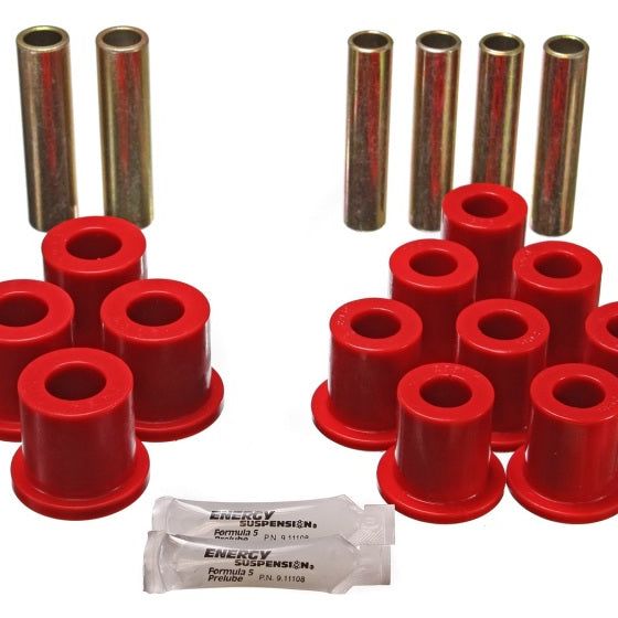 Energy Suspension 4.2114R - ENG4.2114R - Energy Suspension Ford Trk Rear Spring Bushing - Red - Shipped in Europe - Tuningsupply.com