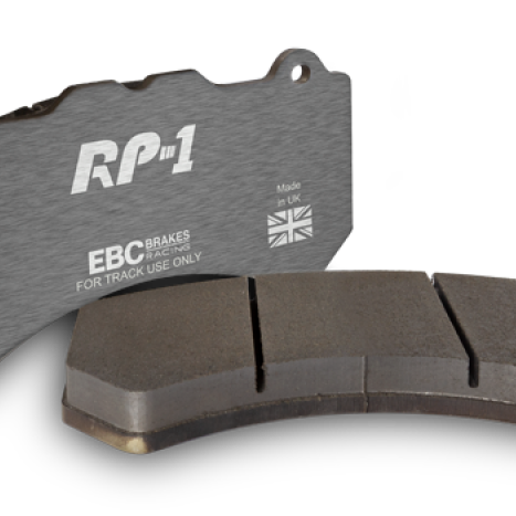 EBC DP82430RP1 - EBCDP82430RP1 - EBC Racing 2023 Toyota Corolla GR RP-1 Race Front Brake Pads - Shipped in Europe - Tuningsupply.com