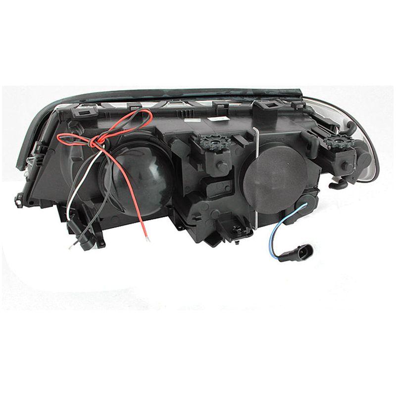 ANZO 121268 - ANZ121268 - ANZO 2000-2003 BMW 3 Series E46 Projector Headlights w/ Halo Chrome - Shipped in Europe - Tuningsupply.com