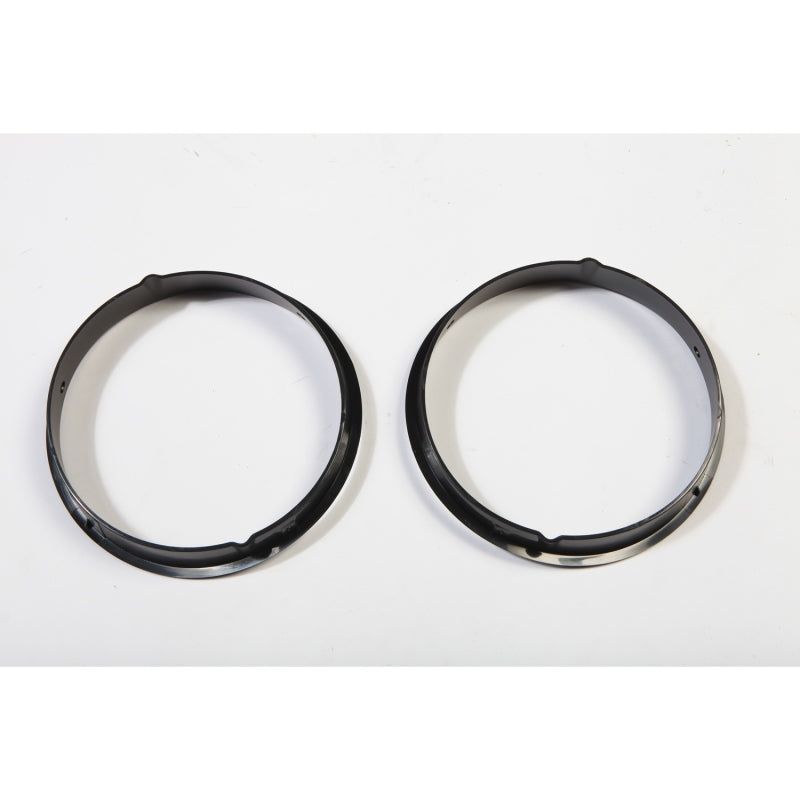 Rugged Ridge 12419.23 - RUG12419.23 - Rugged Ridge Headlight Bezels Black 97-06 Jeep Wrangler - Shipped in Europe - Tuningsupply.com