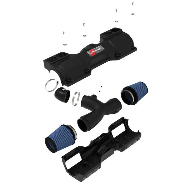 aFe 54-83038R - AFE54-83038R - aFe Magnum Force Stage-2Si Cold Air Intake System w/ Pro 5R Media 09-12 Porsche 911 Carrera(997) - Shipped in Europe - Tuningsupply.com