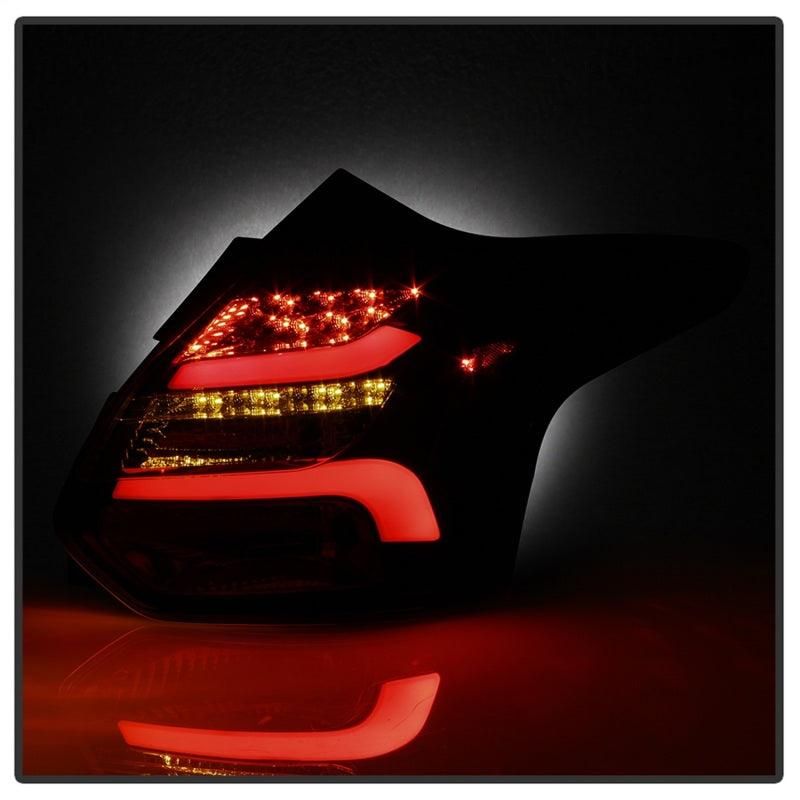 SPYDER 5085146 - SPY5085146 - Spyder 12-14 Ford Focus 5DR LED Tail Lights - Black Smoke (ALT-YD-FF12-LED-BSM) - Shipped in Europe - Tuningsupply.com
