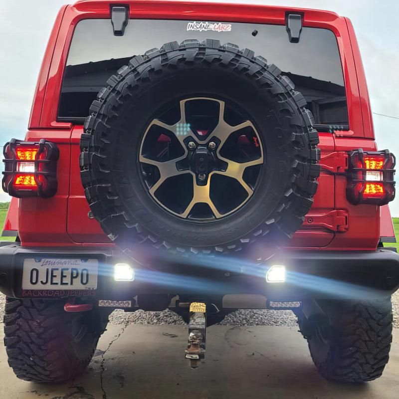 ORACLE Lighting 5874-504 - ORL5874-504 - Oracle Rear Bumper LED Reverse Lights for Jeep Wrangler JL - 6000K - Shipped in Europe - Tuningsupply.com