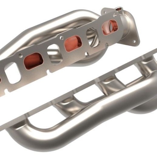 aFe 48-32030-T - AFE48-32030-T - aFe Power Twisted Steel 304SS Shorty Header 2021 Ram 1500 TRX V8-6.2L - Shipped in Europe - Tuningsupply.com