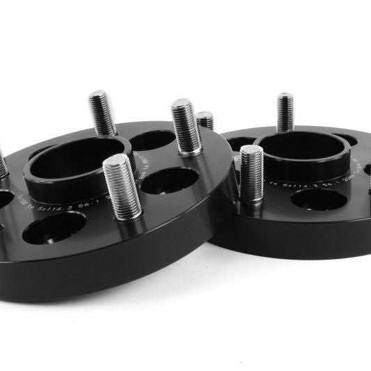 Perrin Performance PSP-WHL-220BK - PERPSP-WHL-220BK - PERRIN Subaru/Toyota/Scion 20mm Wheel Adapter (Bolt-On Type) 5x100 to 5x114.3 w/56mm Hub - Pair - Shipped in Europe - Tuningsupply.com