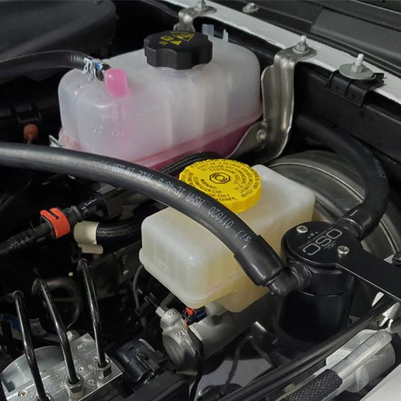 J&L 3069D-B - JLT3069D-B - J&L 18-25 Jeep Wrangler JL 3.6L Driver Side Oil Separator 3.0 - Black Anodized - Shipped in Europe - Tuningsupply.com