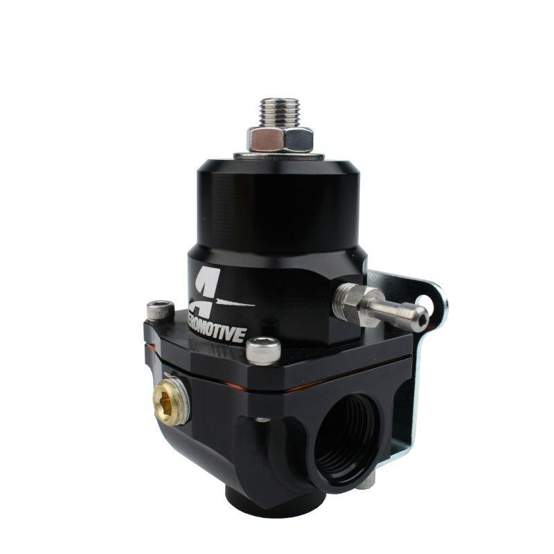 Aeromotive 13304 - AER13304 - Aeromotive Adjustable Regulator - 3-15PSI - .313 Valve - (2) -08 Inlets/ -08 Return - Shipped in Europe - Tuningsupply.com