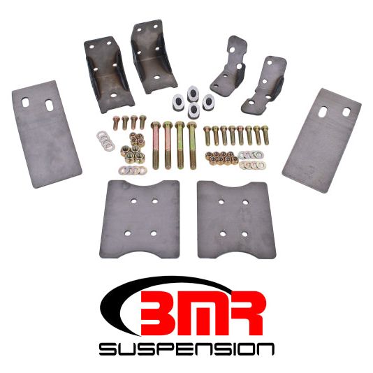 BMR Suspension TBR001 - BMRTBR001 - BMR 79-04 Fox Mustang Torque Box Reinforcement Plate Kit (TBR002 And TBR003) - Natural - Shipped in Europe - Tuningsupply.com