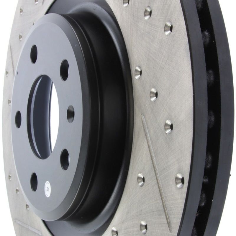 Stoptech 127.33138R - STO127.33138R - StopTech Slotted & Drilled Sport Brake Rotor - Shipped in Europe - Tuningsupply.com