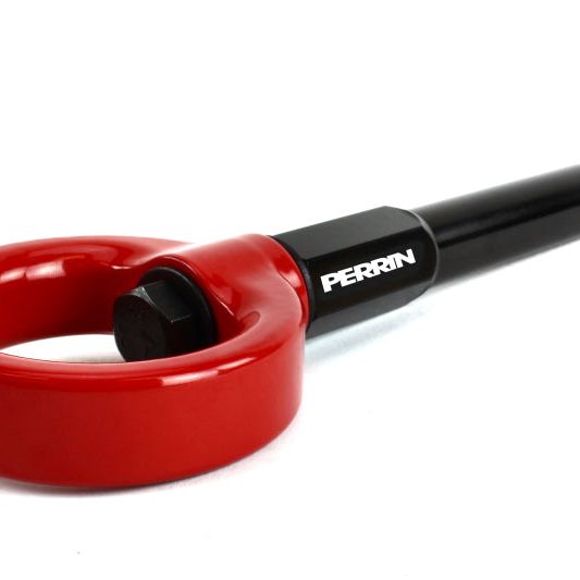 Perrin Performance PSP-BDY-252RD - PERPSP-BDY-252RD - PERRIN 15-21 Subaru WRX/STI Tow Hook Kit (Rear) - Red - Shipped in Europe - Tuningsupply.com