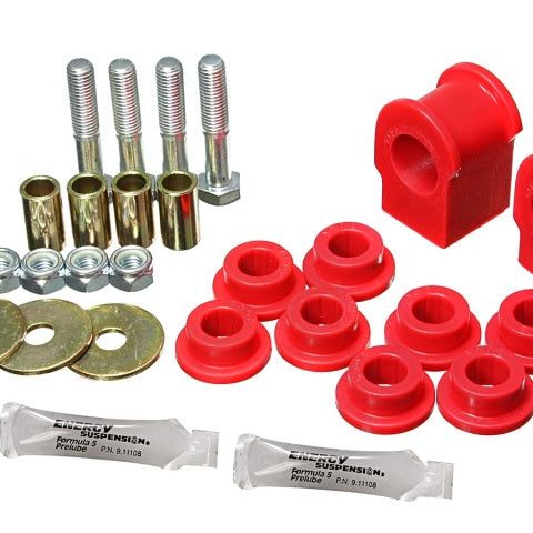 Energy Suspension 4.5197R - ENG4.5197R - Energy Suspension 2005-07 Ford F-250/F-350 SD 2/4WD Rear Sway Bar Bushing Set - 1-1/8inch - Red - Shipped in Europe - Tuningsupply.com