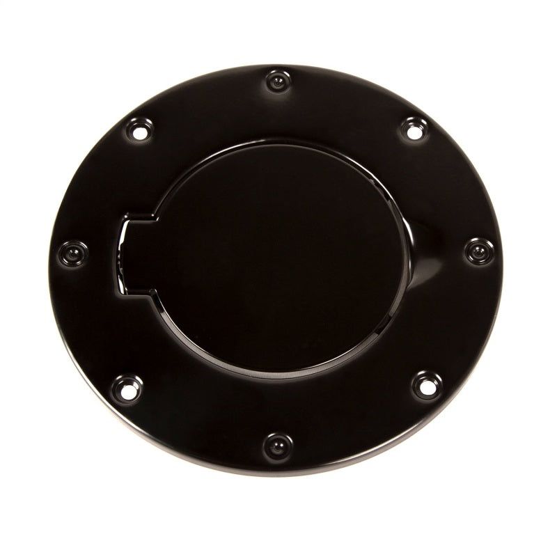 Rugged Ridge 11229.01 - RUG11229.01 - Rugged Ridge 97-06 Jeep Wrangler TJ Black Non-Locking Gas Cap Door - Shipped in Europe - Tuningsupply.com