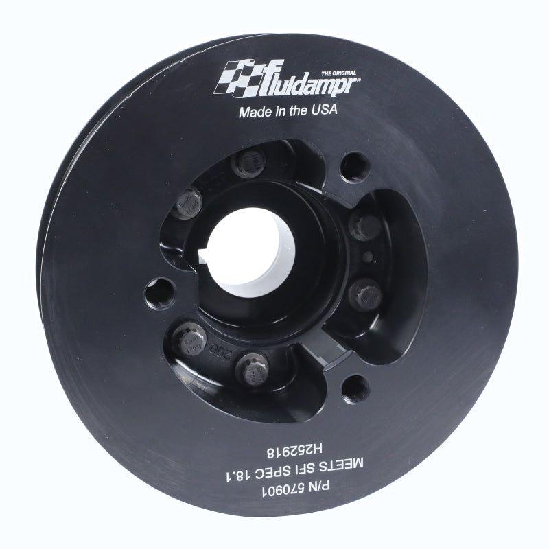 Fluidampr 570901 - FDR570901 - Fluidampr 09-21 Nissan GT-R R35 VR38DETT Steel Internally Balanced Damper - Shipped in Europe - Tuningsupply.com