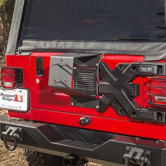 Rugged Ridge 11546.62 - RUG11546.62 - Rugged Ridge Spartacus HD Tire Carrier Whl Mount 87-06 YJ/TJ - Shipped in Europe - Tuningsupply.com