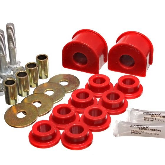 Energy Suspension 4.5189R - ENG4.5189R - Energy Suspension 99-04 Ford F-150 Lightning 2WD Red Rear Sway Bar Bushing Set (Inc End Links) - Shipped in Europe - Tuningsupply.com