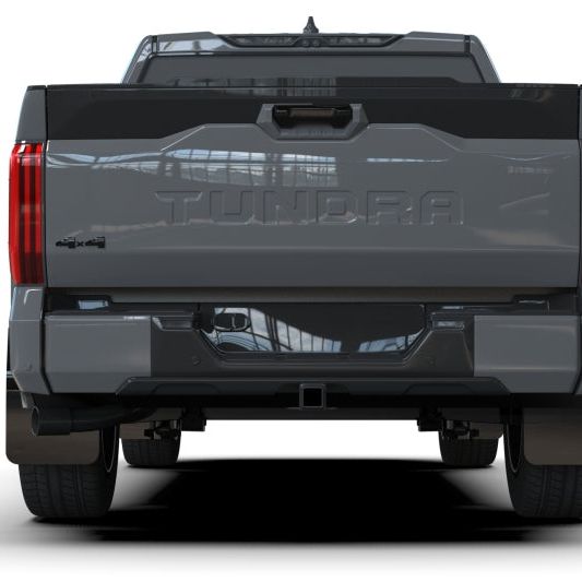Rally Armor MF110-UR-BLK-MBK - RALMF110-UR-BLK-MBK - Rally Armor 22-25 Toyota Tundra Black UR Mud Flap w/Metallic Black Logo - Shipped in Europe - Tuningsupply.com