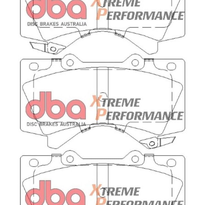 DBA DB1838XP - DBADB1838XP - DBA 2015 Toyota Tundra XP650 Front Brake Pads - Shipped in Europe - Tuningsupply.com