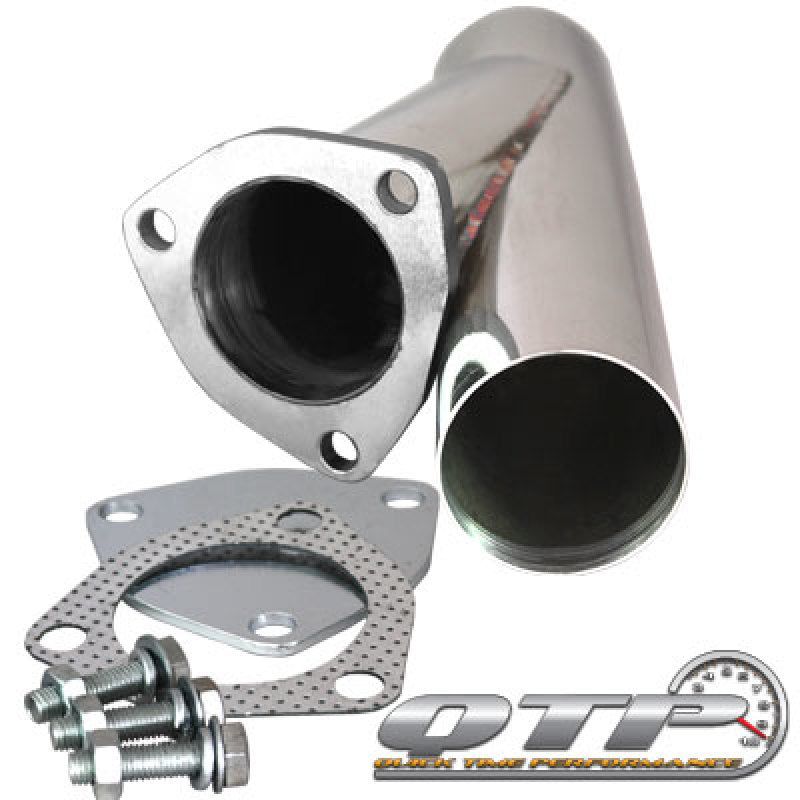 QTP 10250 - QTP10250 - QTP 2.5in Weld-On QTEC Exhaust Cutout Y-Pipe - Shipped in Europe - Tuningsupply.com
