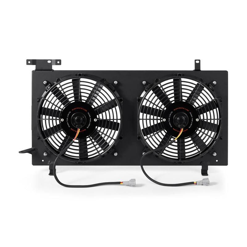 Mishimoto MMFS-STI-08PBK - MISMMFS-STI-08PBK - Mishimoto 08+ Subaru WRX/STI PNP Aluminum Fan Shroud Black - Shipped in Europe - Tuningsupply.com