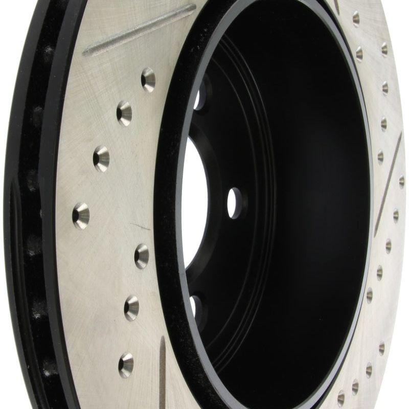 Stoptech 127.63062R - STO127.63062R - StopTech 05-09 Chrysler 300 (5.7L V8 exc SRT-8) Rear Right Slotted & Drilled Rotor - Shipped in Europe - Tuningsupply.com