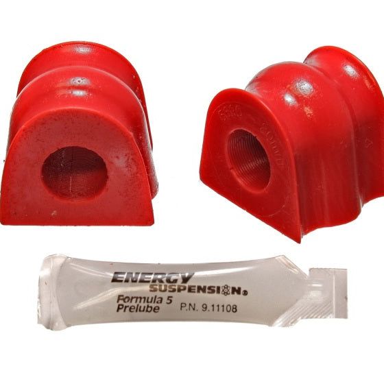 Energy Suspension 19.5101R - ENG19.5101R - Energy Suspension 02-06 Subaru Impreza/WRX Red 20mm Front Sway Bar Bushing Set - Shipped in Europe - Tuningsupply.com