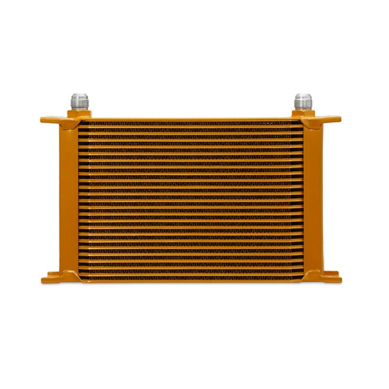 Mishimoto MMOC-25G - MISMMOC-25G - Mishimoto Universal 25-Row Oil Cooler - Gold - Shipped in Europe - Tuningsupply.com