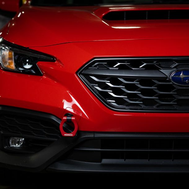 Mishimoto MMTH-WRX-22RD - MISMMTH-WRX-22RD - Mishimoto 2022+ Subaru WRX Front Tow Hook Red - Shipped in Europe - Tuningsupply.com