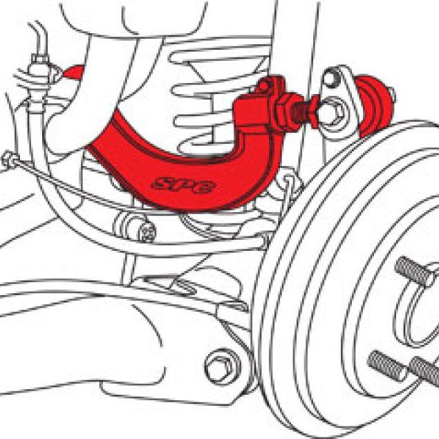 SPC Performance 67475 - SPC67475 - SPC Performance 06-15 Honda Civic/Acura CSX Rear Adjustable Control Arm - Shipped in Europe - Tuningsupply.com