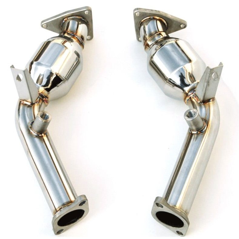 Invidia HS02N3ZDPC - INVHS02N3ZDPC - Invidia 02-06 Nissan 350Z / Infinity G35/FX35 High Flow Cat - Shipped in Europe - Tuningsupply.com