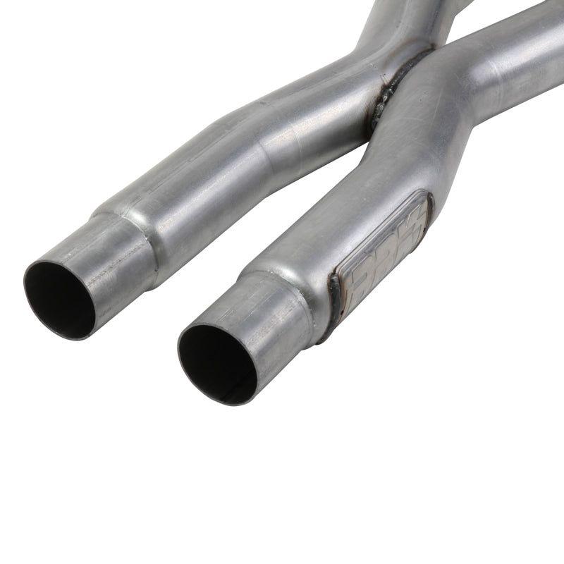 BBK 1818 - BBK1818 - BBK 15-20 Ford Mustang GT 5.0L Resonator Delete X-Pipe (For Use w/Shorties Or Stock Manifolds) - Shipped in Europe - Tuningsupply.com
