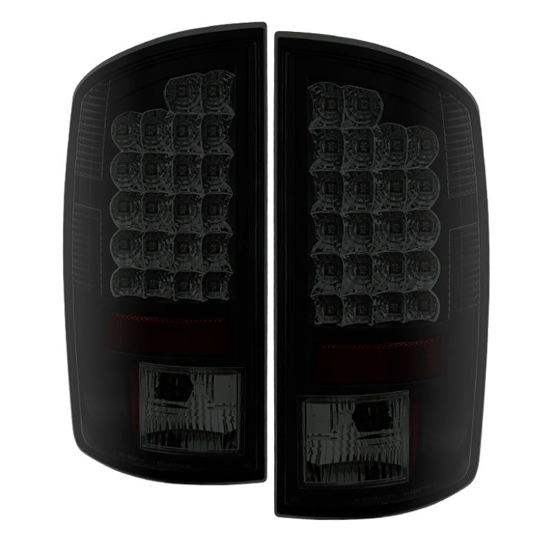 SPYDER 5078117 - SPY5078117 - Spyder Dodge Ram 07-08 1500/Ram 07-09 2500/3500 LED Tail Lights Black Smoke ALT-YD-DRAM06-LED-BSM - Shipped in Europe - Tuningsupply.com