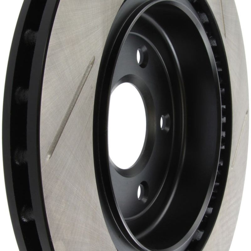 Stoptech 126.62103SR - STO126.62103SR - StopTech Power Slot 06-10 Chevrolet Corvette Rear Right Slotted Rotor - Shipped in Europe - Tuningsupply.com