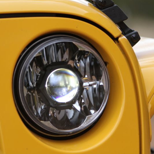 KC HiLiTES 42341 - KCL42341 - KC HiLiTES 07-18 Jeep JK (Not for Rubicon/Sahara) 7in. Gravity LED Pro DOT Headlight (Pair Pack Sys) - Shipped in Europe - Tuningsupply.com