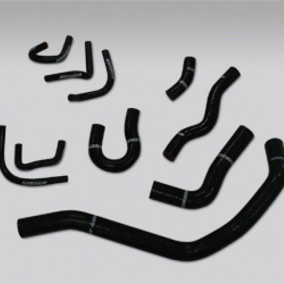 Mishimoto MMHOSE-CIV-88BK - MISMMHOSE-CIV-88BK - Mishimoto 88-91 Honda Civic Black Silicone Hose Kit - Shipped in Europe - Tuningsupply.com