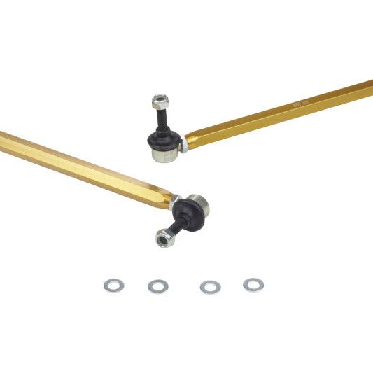Whiteline KLC105 - WHLKLC105 - Whiteline 02-06 R53 & 06+ R56 Mini Cooper S Front Swaybar link kit-adjustable ball end links - Shipped in Europe - Tuningsupply.com