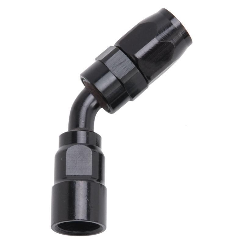 Russell 610105 - RUS610105 - Russell Performance -8 AN Black 45 Degree Full Flow Hose End - Shipped in Europe - Tuningsupply.com