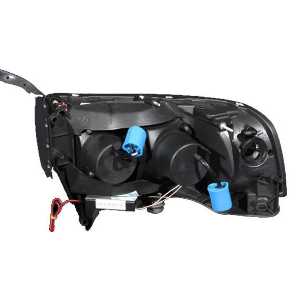ANZO 111195 - ANZ111195 - ANZO 1994-2001 Dodge Ram Projector Headlights w/ Halo Chrome - Shipped in Europe - Tuningsupply.com